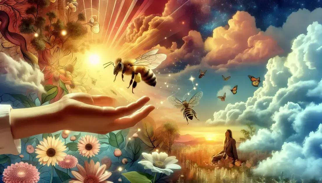 Significados Positivos de Sonhar com Abelha Picando